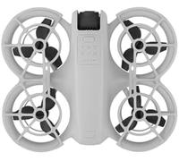 DEMULAX For DJI, NEO Propellers Guard Protector Paddles Bumper Blades Protective Cover Ring, for Neo Drone Propeller Wing Anti-Collision Frame (Black) Drone Propeller Guard(Grey)