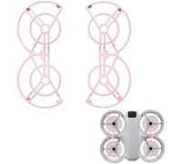 DEMULAX For DJI,Propeller Guard Protector Protective Cover Anti-collision Anti-scratch, for DJI, NEO (Gray) Drone Propeller Guard(BLACK Pink)