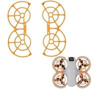 DEMULAX For DJI, Protector Blades Protective Cover Protection Anti-Collision, for DJI, NEO (Black) Drone Propeller Guard(Orange)