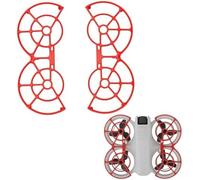 DEMULAX For DJI, Protector Blades Protective Cover Protection Anti-Collision, for DJI, NEO (Black) Drone Propeller Guard(Red)