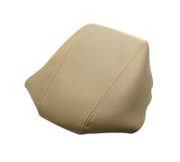 DEMULAX For Hyundai, for Genesis, 2009 2010 2011 2012 2013 2014 Car Microfiber Leather Center Control Lid Armrest Box Cover Sticker Trim Armrest Cover(Beige)