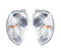 DEMULAX For Hyundai, for Terracan 2001-2006 Car Front Bumper Headlight Headlamp Side Marker Corner Turn Signal Light Lamp Side Wing Rearview Mirror Car Turn Signal Light(BLACK Left and right)