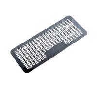 DEMULAX For Lexus, for ES ES200 ES260 ES250 ES300 2018 2022, Car Engine Air Intake Protection Cap Metal Cover Trim Insect Net Anti Mouse Car Grille Insect Screen(Black)