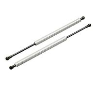 DEMULAX For NISSAN, Altima L31 2002-2006 Front Hood Bonnet Modify Carbon Fiber Struts Shock Damper Lift Supports Bonnet Strut(Silver carbon fiber)