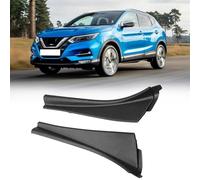DEMULAX For Nissan, For Qashqai J10 2008-2015, Car Front Windshield Wiper Side Trim Cover Water Deflector Cowl Plate Left Right Windshield Wiper Cowl Cover