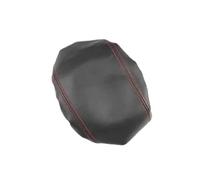 DEMULAX For NISSAN, Slyphy Sentra 2007 2008-2017 Car Microfiber Leather Interior Center Console Lid Armrest Box Cover Protective Trim Armrest Cover(A Black-red line)