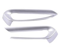 DEMULAX For Toyota, 22, for Harrier, 21, for Venza, Front Air Outlet Right Drive Asian Ilver Decorative Frame Exterior Cover Auto Air Vent Trim Molding
