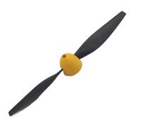 DEMULAX For Volantex RC Warbird Propeller P51D, for Mustang, 2 pcs 7610505 761-5 P51D propeller, RC Plane Parts Propeller Saver Drone Propeller Blade Set(Set of three-01)