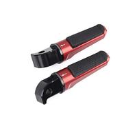 DEMULAX, for YAMAHA, 2017 2018 2019 2020 YZF R15 V3 Foot Pegs Pedal Shift Footpeg Enlarger Rear Passenger Footrests Pad Accessories Motor Motorcycle Foot Peg(Red)
