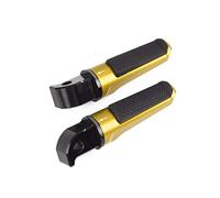 DEMULAX, for YAMAHA, 2017 2018 2019 2020 YZF R15 V3 Foot Pegs Pedal Shift Footpeg Enlarger Rear Passenger Footrests Pad Accessories Motor Motorcycle Foot Peg(Gold)