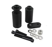 DEMULAX, for YAMAHA, YZF-R6 YZFR6 YZF 600 R6 2006-2007 Motorcycle No Cut Frame Sliders Crash Falling Protection Engine Protector Block Motorcycle Frame Slider(Black)