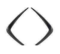 DEMULAX Front Bumper Side Spoiler Trim, for, 3 Series G20 G21 G28 M Sport 2019-22 320i 325i Intake Hood Frame Cover Air Vent Splitter Front Bumper Vent Cover(Carbon Fiber Look)