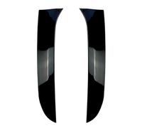 DEMULAX Gloss Black Rear Side Wing Roof Spoiler Stickers Trim Cover, for Golf 6 MK6 Variant for Wagon Car Rear Window Roof Spoiler
