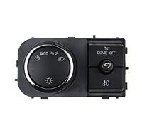 DEMULAX Headlight Fog Lamp Control Light Switch, for Chevrolet, Silverado, Suburban, for GMC Sierra Yukon 2007-2013, Car 25858705 15926099 15096895 Car Fog Light Switch(Without line)