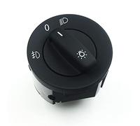 DEMULAX Headlight Fog Lamp Control Switch, for VW, for EOS, for Jetta, MK III, for Golf, Mk 6 VI 1K0 941 431 AA Car Fog Light Switch