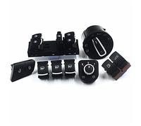 DEMULAX Headlight Side Mirror Window Trunk Switches 5ND 941 431B, for VW, for Passat B6 3C 8pcs 35D959903 5K4959857 5K0 959 855 Side Mirror Switch