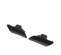DEMULAX Headlight Washer Cap, for Porsche, for PANAMERA, 2014 2015 2016 Unpainted Front Bumper HeadLight Headlamp Washer Spray Nozzle Cover Jet Cap Lid(SET)