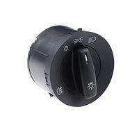 DEMULAX Headling Fog Lamp Switch Knob, for Golf, 5 6 J Etta 5 6, for Tiguan, for Caddy, for Passat, B6 Cc, for POLO, Car 1K0941431BB 1K0 941 431BB Car Fog Light Switch