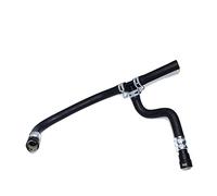 DEMULAX Heater Line Hose Pipe Connector, for GMC Acadia, for Buick, Enclave, for Chevrolet Traverse Saturn 3.6L V6 2007-2017 Inlet 25862087 Outlet 25862088 Thermostat Hose(Outlet Hose)