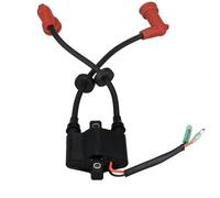 DEMULAX Ignition Coil Assy Boat Motor, for YAMAHA, Outboard Engine 2 Stroke 40HP E40G E40J 6F6-85530 6F6-85530-01 Marine Ignition Switch