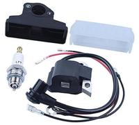 DEMULAX Ignition Coil Magneto Air Filter Spark Plug Kit, for, 021 023 025 MS210 MS230 MS250 Chainsaw Spare Parts Lawn Mower Spark Plug