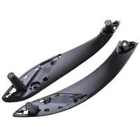 DEMULAX Inner Doors Handle Pull Trim Cover Car Accessories, for BMW, 3 Series F30 316d 318d 320d F31 320i 325d 2014-2018 51417279312 Car Door Handle Interior(Black-2pcs-Front)