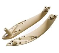 DEMULAX Inner Doors Handle Pull Trim Cover Car Accessories, for BMW, 3 Series F30 316d 318d 320d F31 320i 325d 2014-2018 51417279312 Car Door Handle Interior(Beige-2pcs-Front)