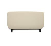 DEMULAX Interior Car Seat Backrest Leather Storage Pack Cover Replacement, for, 5S 6GT 7S G30 G38 G32 G11 G12 2016-2021 Rear Seat Tidy Organiser Tray(Oyster)