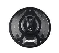 DEMULAX Keyless Motorcycle Fuel Tank cap Cover CBR 600 F4 F3 F2 1991-2008, CBR600 F4I 2000-2017, CBR600RR 2003-2019, Motorcycle Fuel Tank Cap(Black)