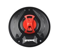 DEMULAX Keyless Motorcycle Fuel Tank cap Cover CBR 600 F4 F3 F2 1991-2008, CBR600 F4I 2000-2017, CBR600RR 2003-2019, Motorcycle Fuel Tank Cap(Red)