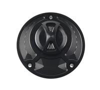 DEMULAX Keyless Motorcycle Fuel Tank cap Cover, for YAMAHA, FZ 09 FZ09 FZ-09/MT-09/SR (Not FJ-09) 2014-2020 2015 2016 2017 2018 2019 Motorcycle Fuel Tank Cap(Black)