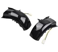DEMULAX LED Dynamic Turn Signal Blinker Sequential Rearview Mirror Indicator Light, for VW, for Touran, 1T1 1T2 2003-2009 Side Mirror Indicator Light