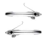 DEMULAX Left and Right Side Chrome Outer Door Handle, for, 500 2007-2020 735592026 735592012 Rhd-a53r Exterior Car Door Pull Handle