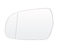 DEMULAX Left Right Driver Passenger Side Door Wing Mirror Glass Heated Exterior Aspherical Auto, for, A3 A4 S4 A5 S5 Quattro 2010-2017 Car Wing Mirror Glass Replacement(Left(Aspherical))