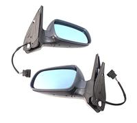 DEMULAX Left Right Of Electric Wing Side DOOR MIRROR ASSEMBLY, for VW, for Golf, for Bora, MK4 1998-2005 Car Wing Mirror Glass Replacement(Pair)