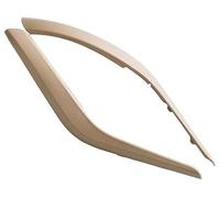DEMULAX Left Right Side Car Inner Door Panel Handle Pull Trim Cover Auto Interior Door Handles Covers, for BMW, X1 E84 2010-2016 51412991778 Car Door Handle Interior(Beige-2PCS)