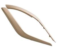 DEMULAX Left Right Side Car Inner Door Panel Handle Pull Trim Cover Auto Interior Door Handles Covers, for BMW, X1 E84 2010-2016 51412991778 Car Door Handle Interior(Beige-2PCS)