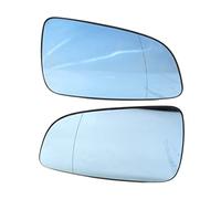 DEMULAX Left Right Side Heated WING DOOR BLUE MIRROR GLASS, for, Astra 2004-2008 Car Wing Mirror Glass Replacement