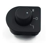 DEMULAX Left Side Adjust Knob Side Mirror Switch, for Volkswagen, for VW, for Passat B5, for Golf 4, for Bora, 1J1 959 565D Side Mirror Switch