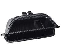 DEMULAX LHD Car Front Left Door Inner Handle Pull Trim Door Interior Panel Handle, for BMW, X3 X4 F25 F26 2010-2017 51417394519 Car Door Handle Interior(Carbon Fiber)