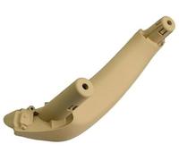 DEMULAX LHD Car Left Front Interior Door Handle Inner Driver's Seat Side Panel Handle Pull ABS Trim, for BMW, X3 X4 F25 F26 2010-2017 51417394519 Car Door Handle Interior(Beige)