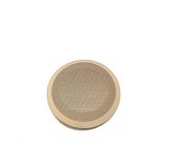 DEMULAX LHD RHD Car Front Rear Interior Door Loudspeaker Audio Sound Cover, for BMW, 3 X1 Series E90 E91 E84 318 320 325i Car Speaker Trim(E90 E91 E84 Beige)