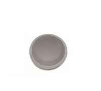 DEMULAX LHD RHD Car Front Rear Interior Door Loudspeaker Audio Sound Cover, for BMW, 3 X1 Series E90 E91 E84 318 320 325i Car Speaker Trim(E90 E91 E84 Gray)