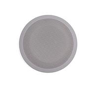 DEMULAX LHD RHD Car Interior Door Front Rear Loudspeaker Audio Sound Cover, for BMW, 3 X1 Series E90 E91 E84 318 320 325i Car Speaker Trim(Grey)