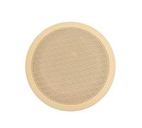 DEMULAX LHD RHD Car Interior Door Front Rear Loudspeaker Audio Sound Cover, for BMW, 3 X1 Series E90 E91 E84 318 320 325i Car Speaker Trim(Beige)
