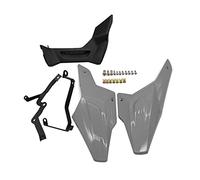 DEMULAX Lower Engine Chassis Guard Skid Plate Spoiler Expedition Cover Belly Pan Protector,for BMW, F900R F900XR 2020 2021 Motorbike Accessories(Titanium)
