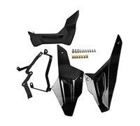 DEMULAX Lower Engine Chassis Guard Skid Plate Spoiler Expedition Cover Belly Pan Protector,for BMW, F900R F900XR 2020 2021 Motorbike Accessories(Carbon Fiber Look)