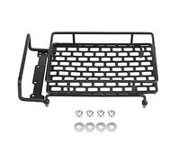 DEMULAX Luggage Tray Roof Rack, for Tamiya, CC01/CR01/D90/SCX10 1/8 1/10 RC Crawler Climbing Car L/M/S Size Steel Toy Car Roof Rack(L Size)
