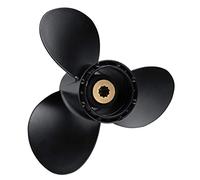 DEMULAX Marine Engine Outboard Propeller 9 1/4 X 10 15-20HP Boat Propeller Replacement