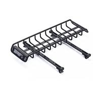 DEMULAX Metal Luggage Carrier Roof Rack 1/10 RC Crawler, for Traxxas, TRX4 TRX6, for Axial, SCX10 III 90046 AXI03007 With Fixing Rail Toy Car Roof Rack